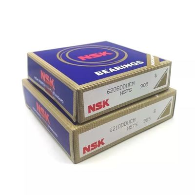 Dustproof ενιαίος ένσφαιρος τριβέας αυλακιού υπόλοιπου κόσμου NSK βαθύς 40x80x18mm 6208 DDU C3