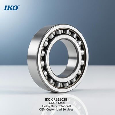 IKO CRB12025 Διασταυρωμένο ρουλεμάνιο ρουλεμάνιο με χάλυβα GCr15 για βαριές εφαρμογές περιστροφής και εξατομικευμένες υπηρεσίες OEM